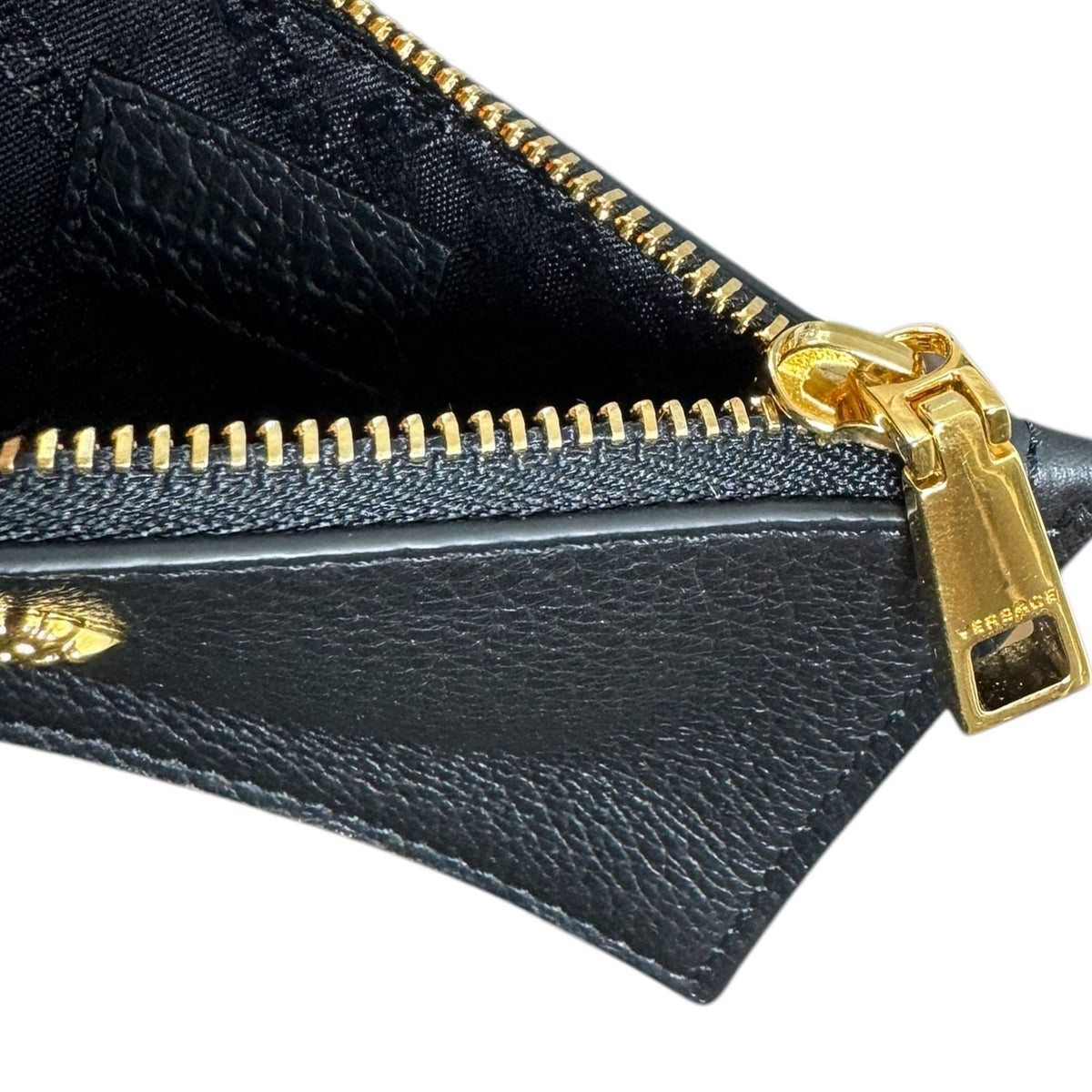 Versace Leather Key Pouch - Women Collection Luxury Designer Wallet