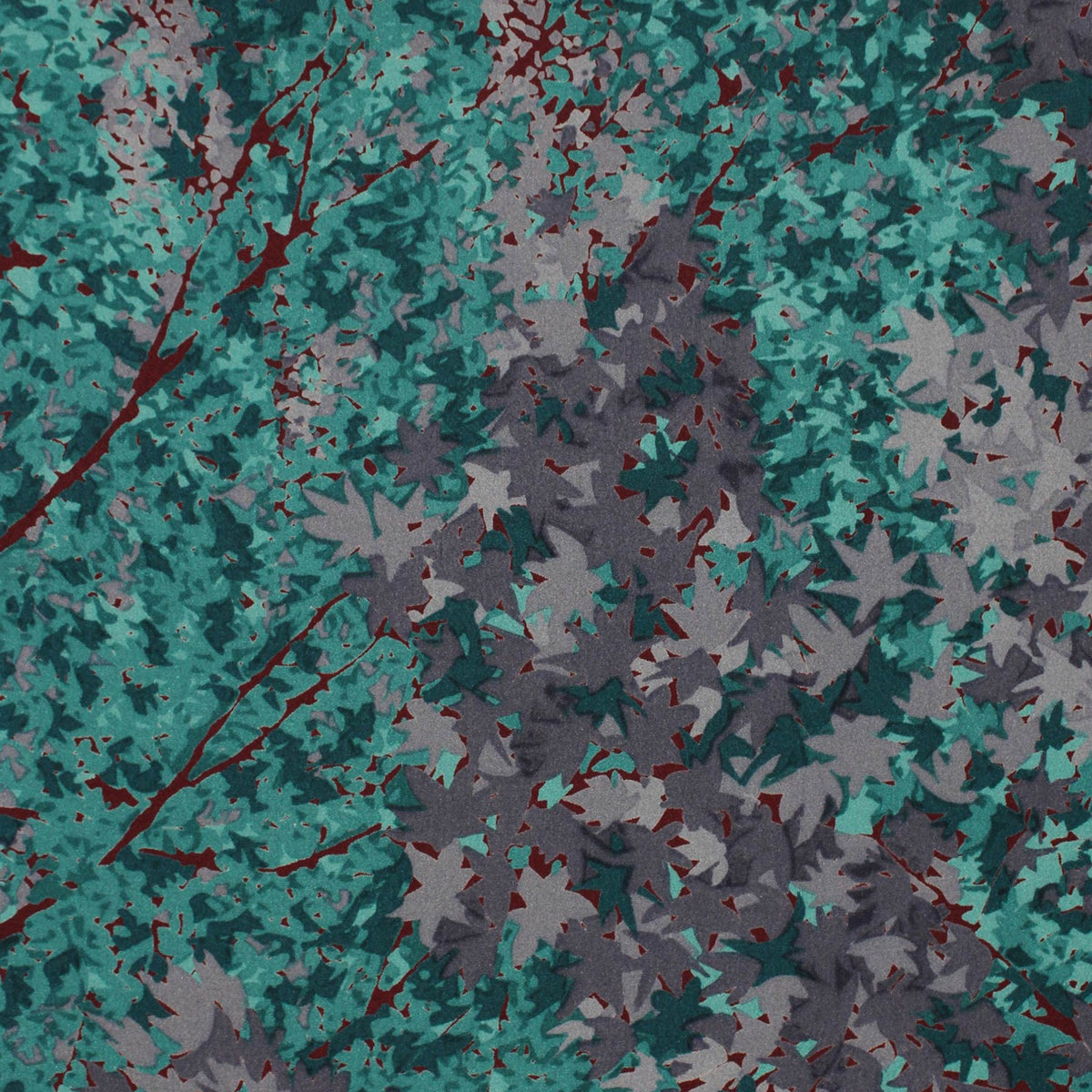 Vivienne Scarf Maroon Green Design