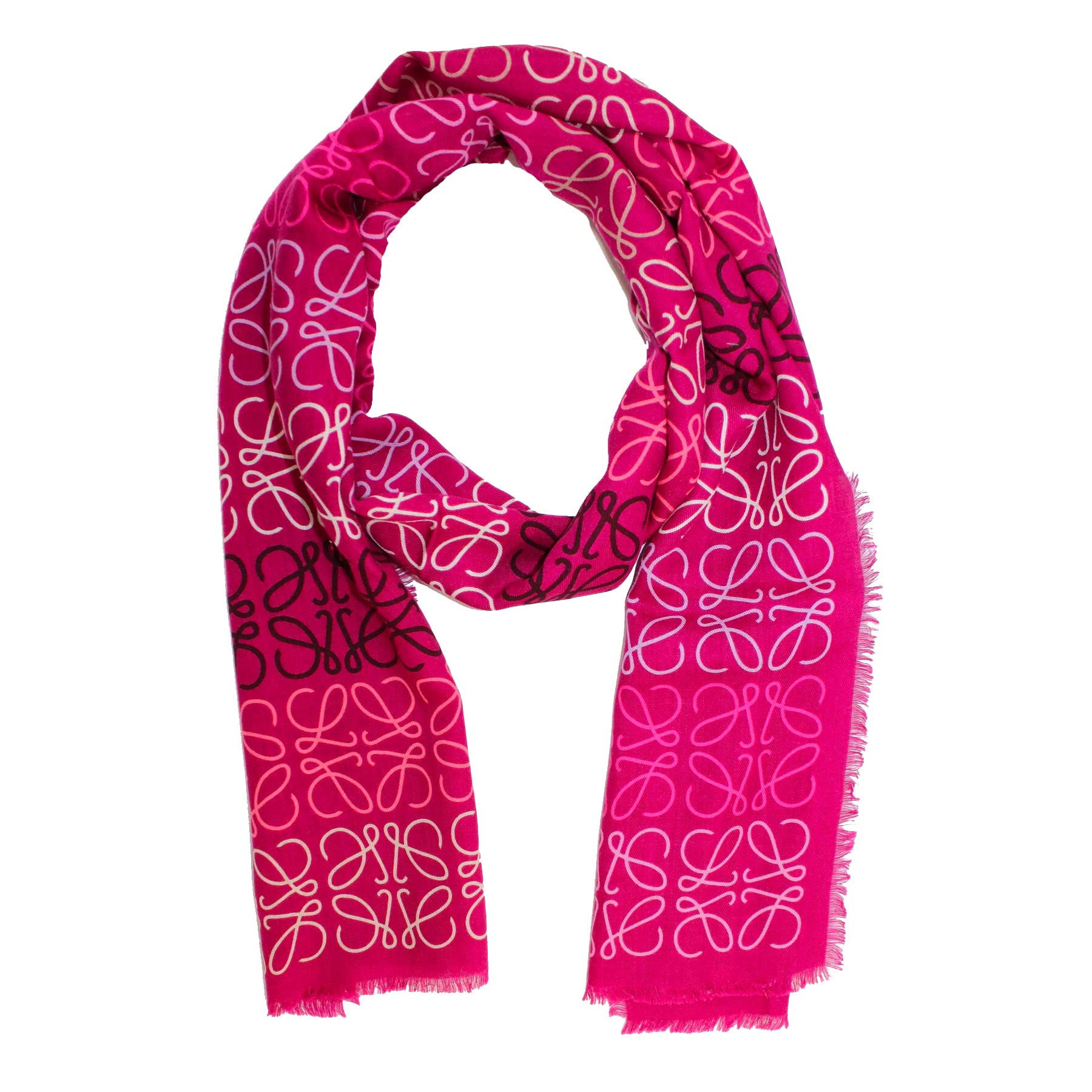 Loewe Women's Wool and Cashmere Scarf