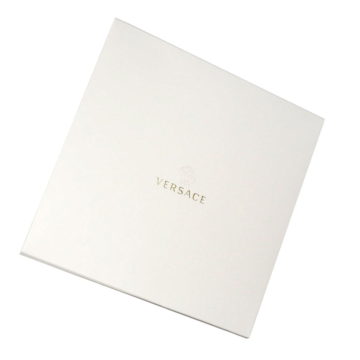 Versace Scarf Light Pink Gray-Silver Chain &amp; Medusa - Extra Large Square Shawl