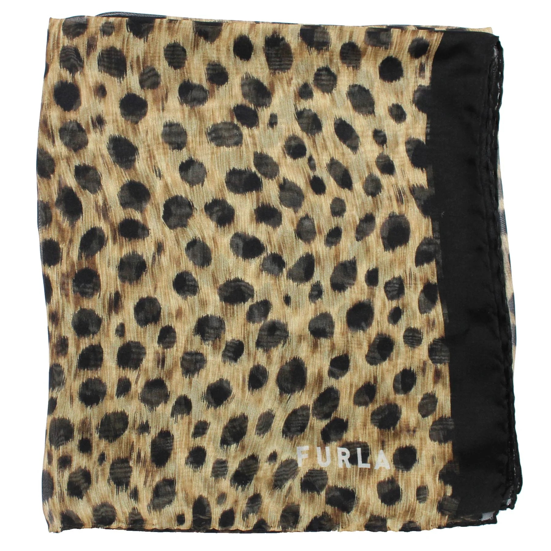 Furla Scarf Cheetah Design - Chiffon Silk Shawl SALE