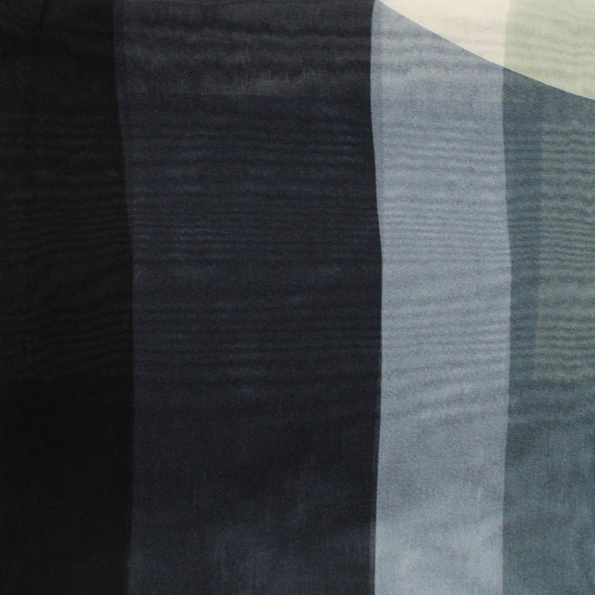 Furla Scarf Gray Black Design - Extra Large 47&quot; Square Chiffon Silk Shawl SALE