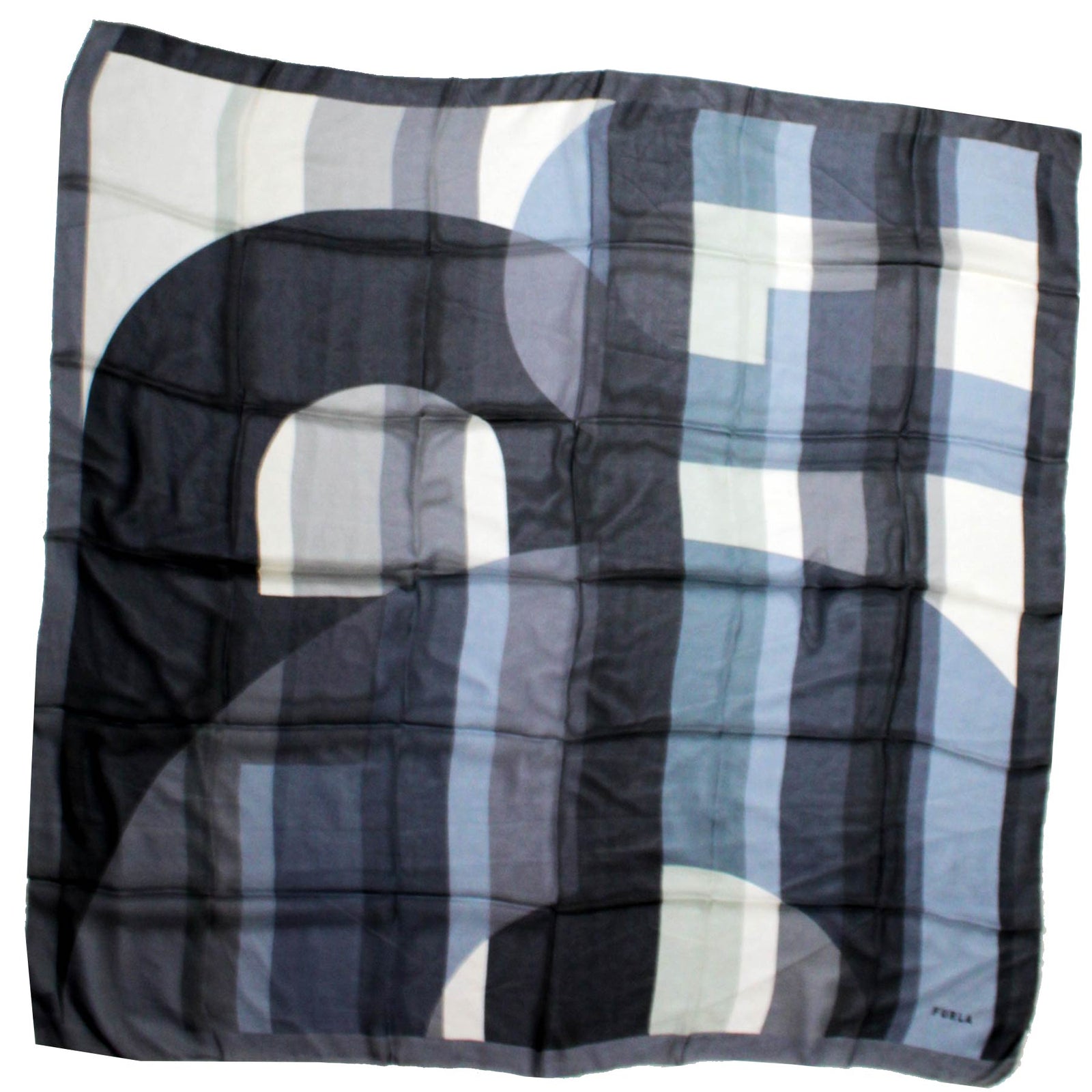 Furla Scarf Gray Design
