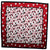 Givenchy Scarf Red Black White Geometric