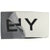 Givenchy Scarf Black Gray Logo Design - Wool Silk Shawl