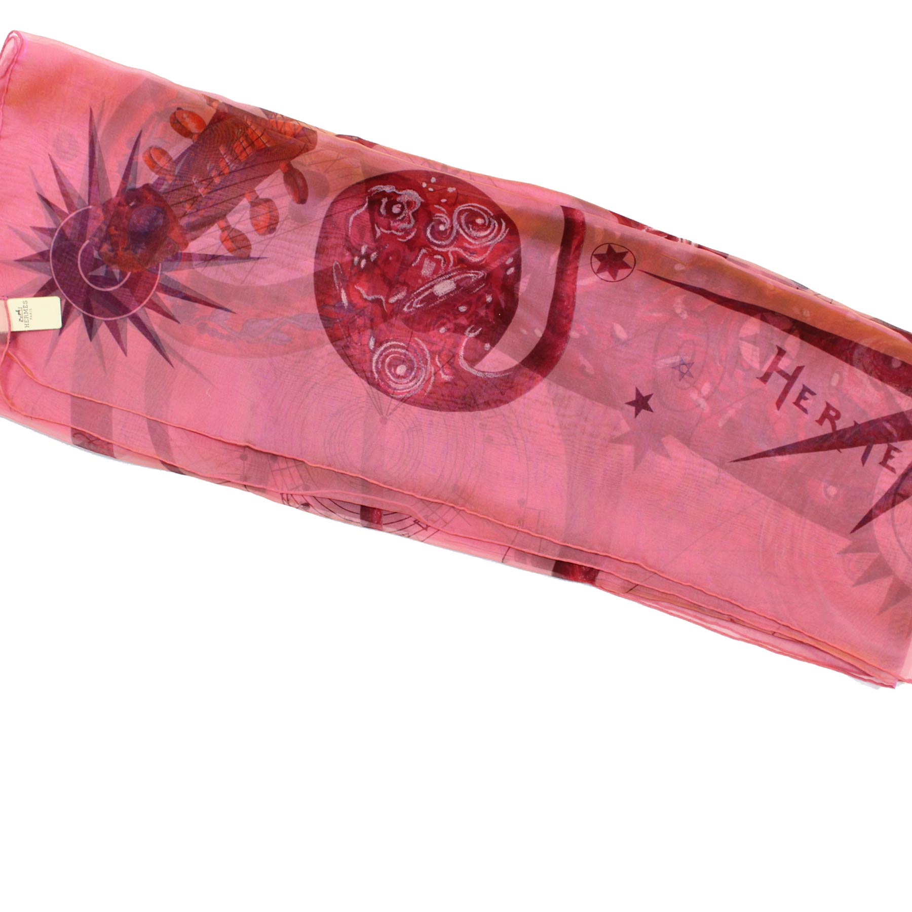Hermes J. Metz 'Les Sangles' Silk Scarf Hermes J. Metz 'Les Sangles' Silk Scarf