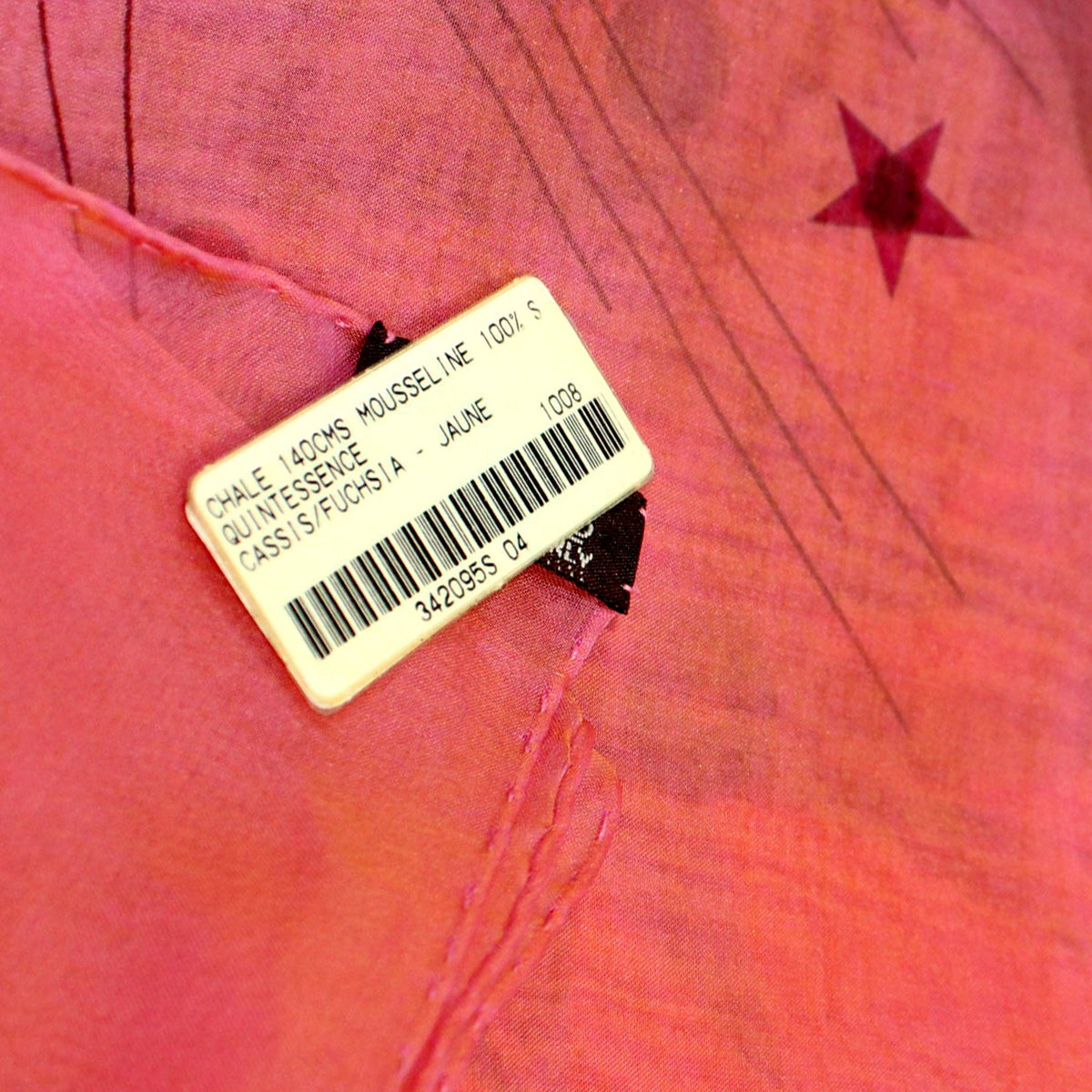 Hermes Scarf Fuchsia Quintessence - Extra Large Chiffon Silk Square Scarf