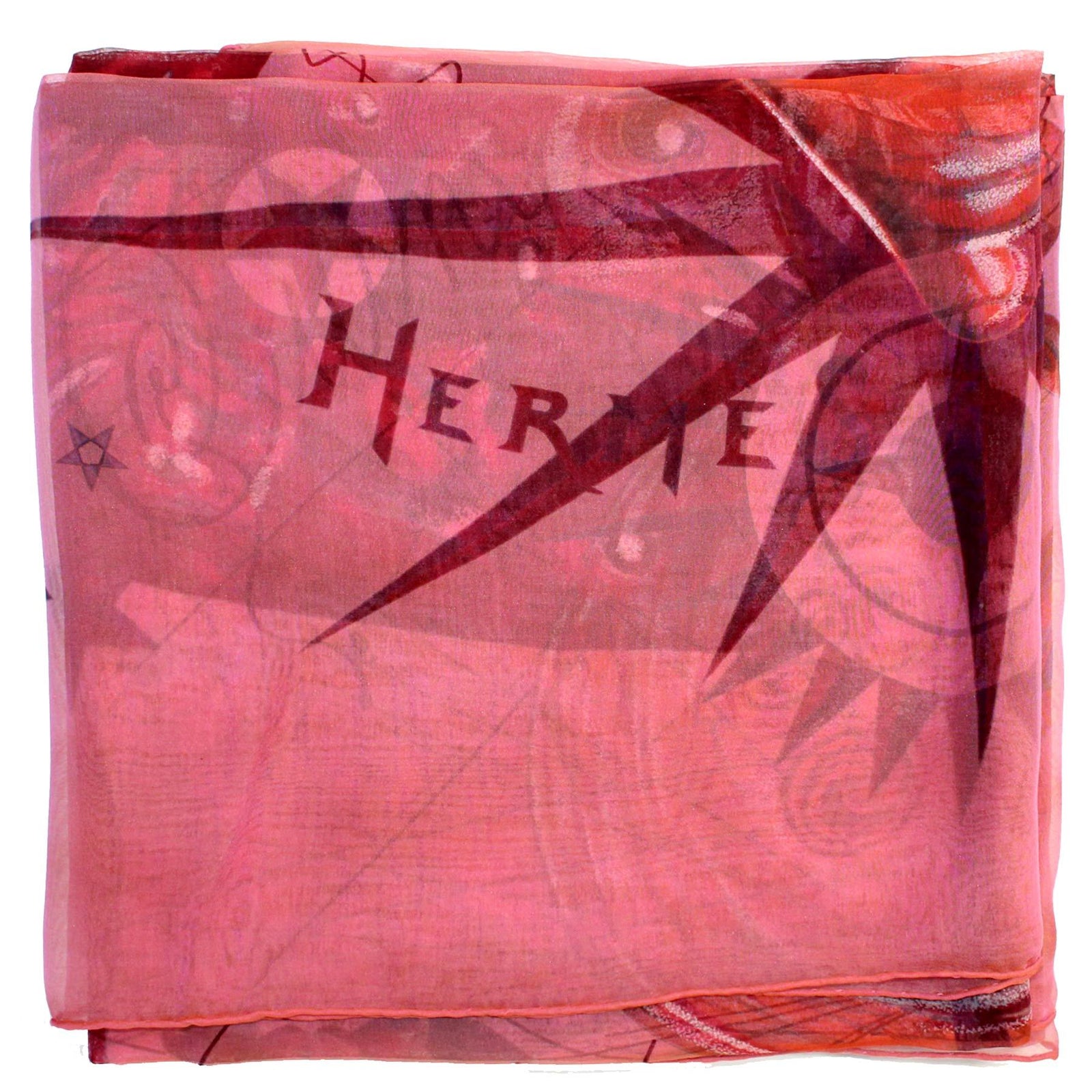 Hermes Scarf Fuchsia Quintessence 