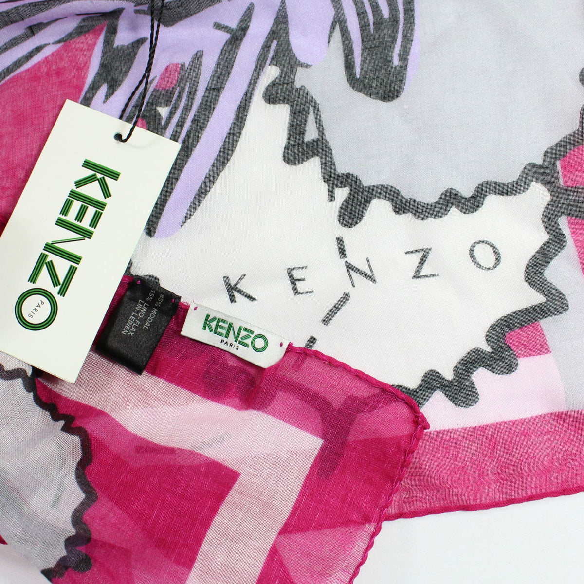 Kenzo Scarf Fuchsia 