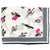 Kenzo Scarf White Black Pink Cactus Design - Extra Large Modal SIlk Wrap