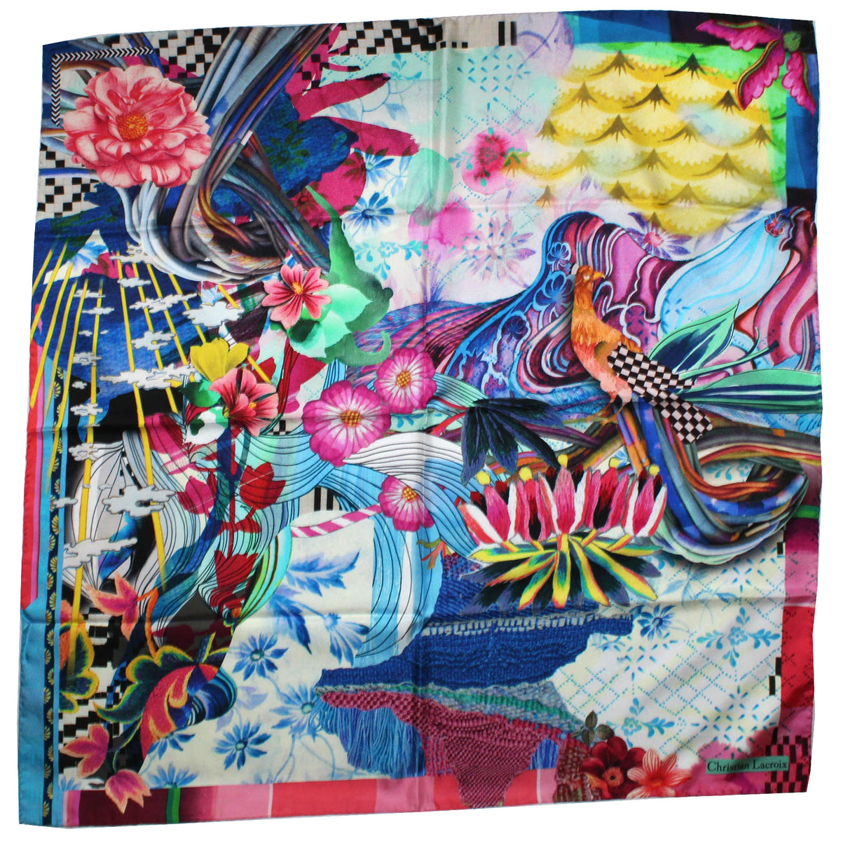 Christian Lacroix silk Scarf 