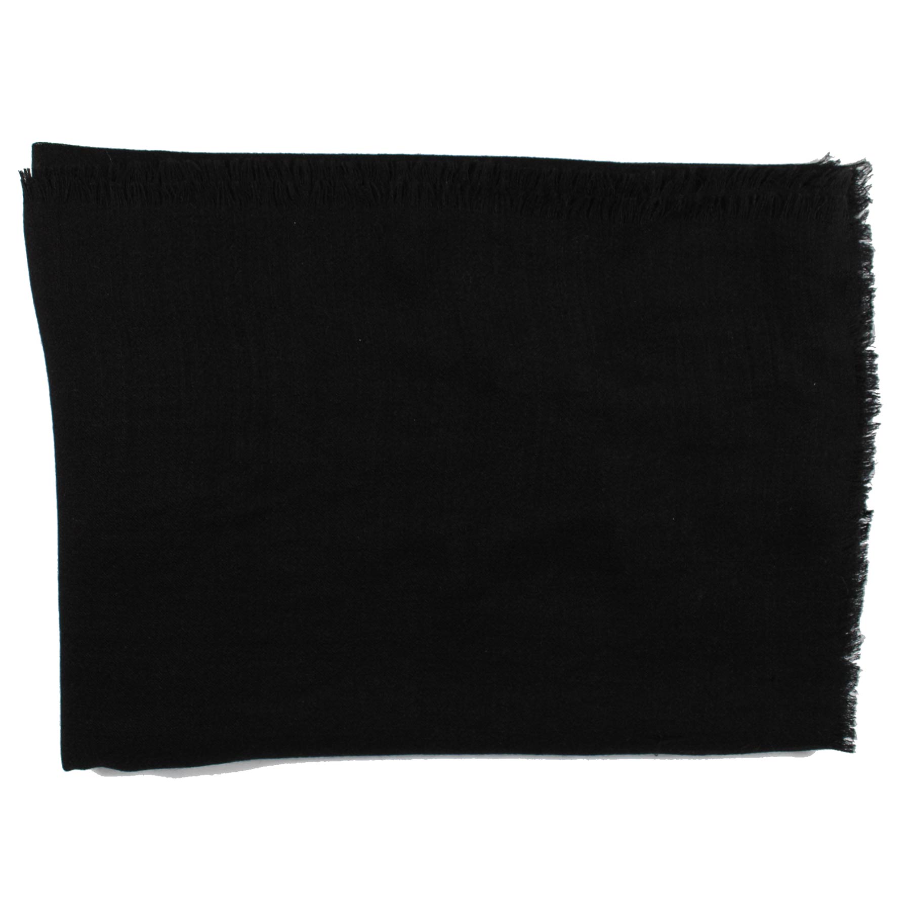 Lanvin Scarf Black - Cashmere Silk Shawl