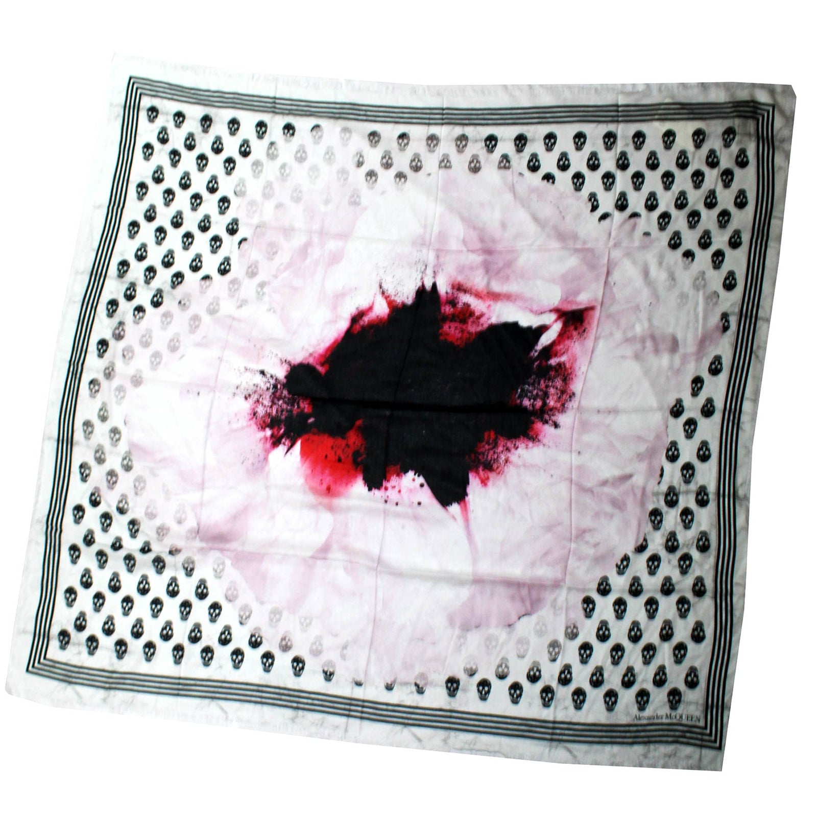 Alexander mcqueen sales silk scarf sale