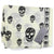 Alexander McQueen Scarf Ivory Black Skulls - Extra Large Wrap