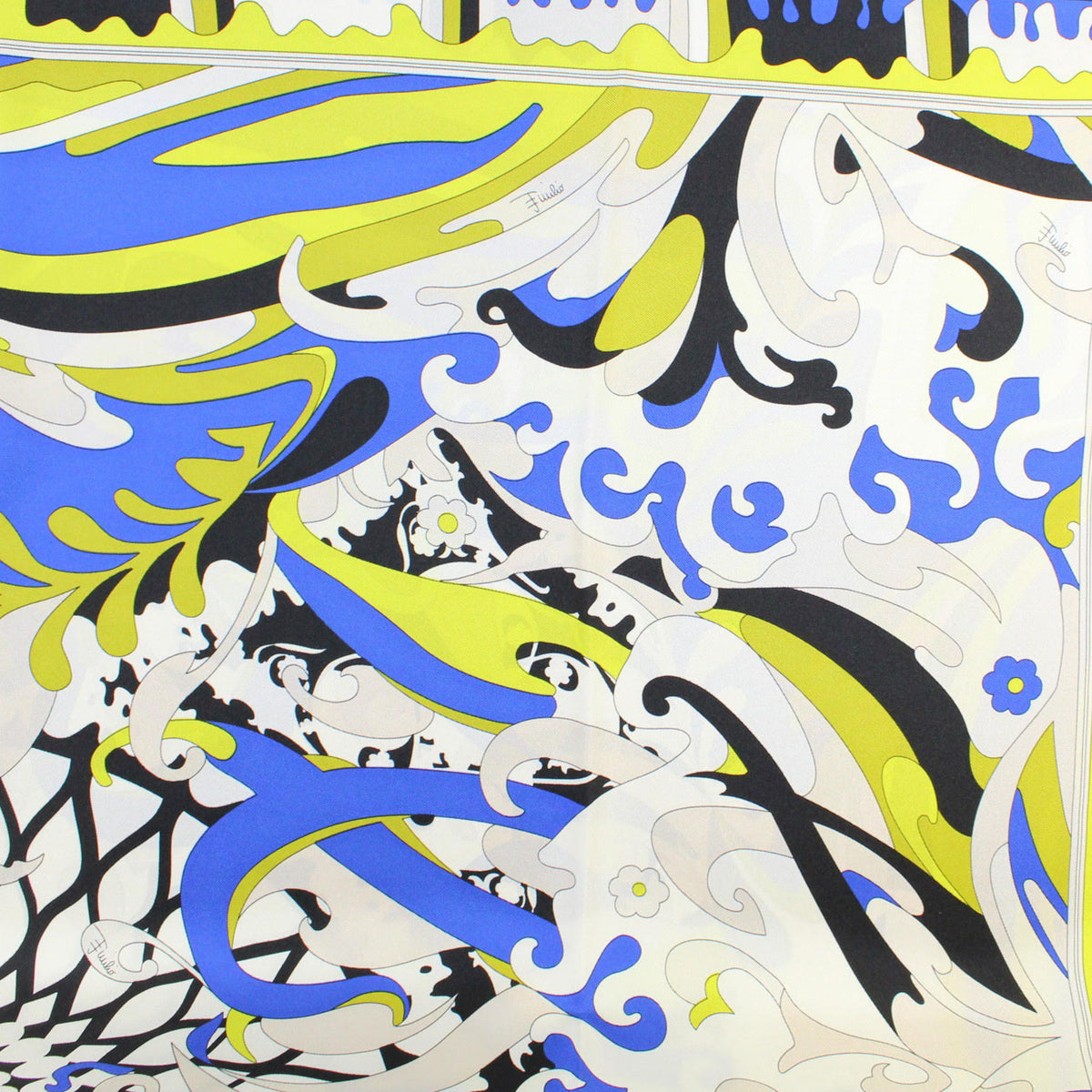 Emilio Pucci Silk Scarf - Large Twill Silk Square Scarf
