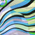 Emilio Pucci Scarf Lilac Blue Green Stripes Design - Chiffon Silk Stole