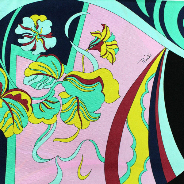 EMILIO PUCCI: neck scarf for woman - Pink  Emilio Pucci neck scarf 1UGB52  1UN52 online at