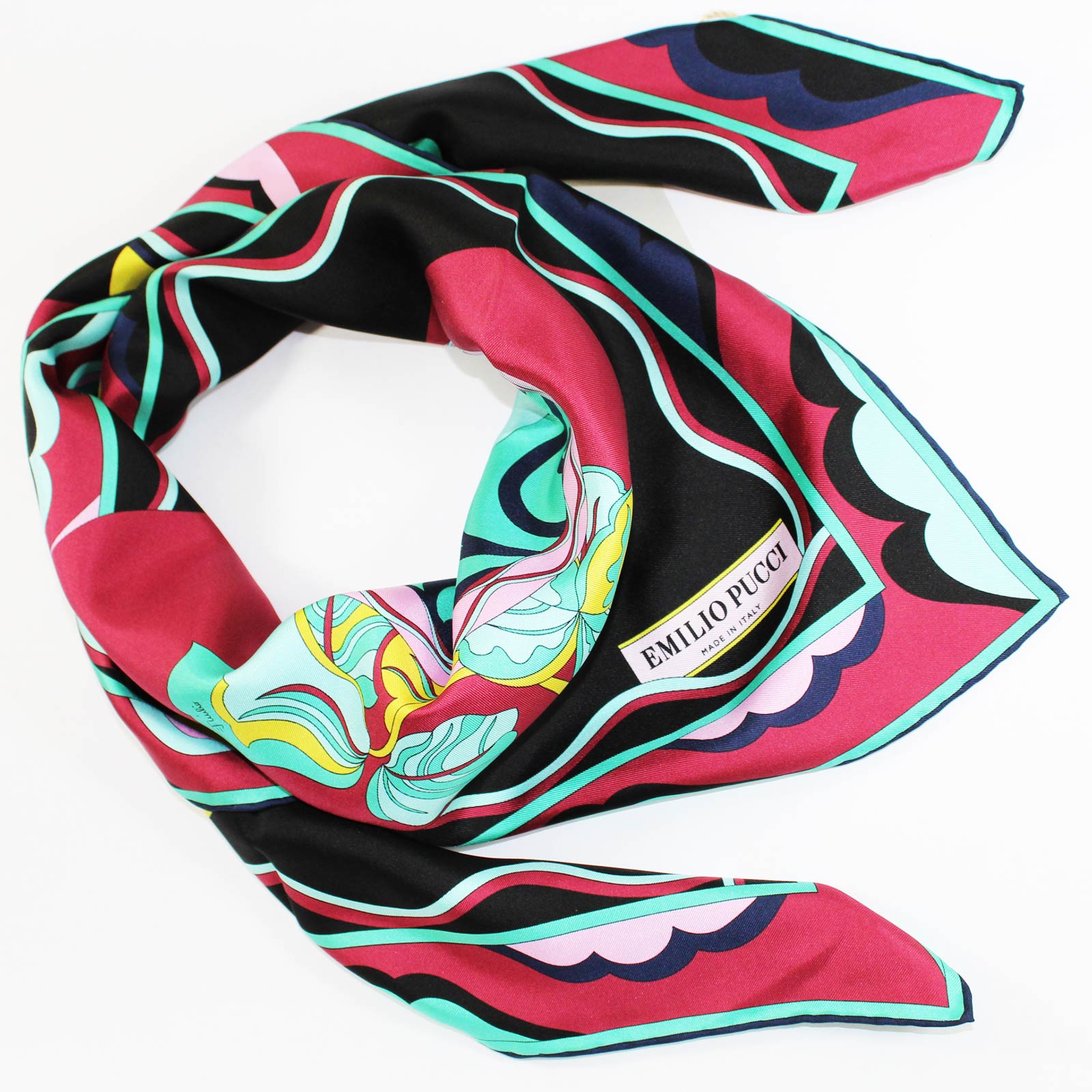 Emilio Pucci Colorful Silk Scarves - Como Milano