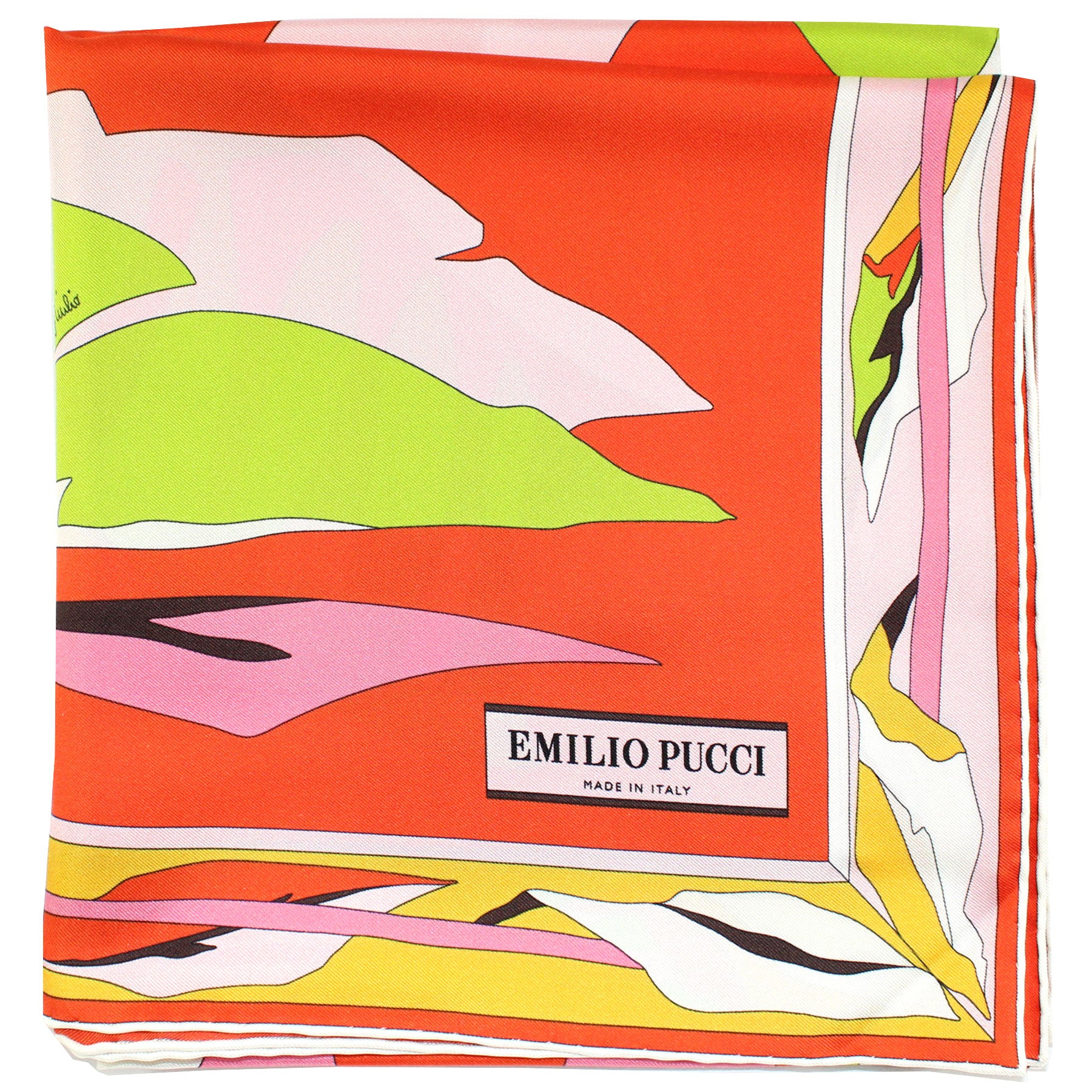 EMILIO PUCCI: neck scarf for woman - Pink  Emilio Pucci neck scarf 1UGB52  1UN52 online at